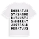 Norra Tjuståsa ordlek t-shirt