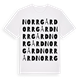 Norrgård ordlek t-shirt