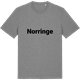 Mid Heather Gray t-shirt med Norringe fetstil t-shirt