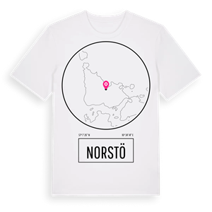 Norstö t-shirt – ekologisk bomull t-shirt från Pinshirt