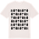 Vintage White t-shirt med Nötö ordlek t-shirt