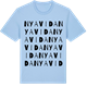 Blue Soul t-shirt med Nya Vida ordlek t-shirt