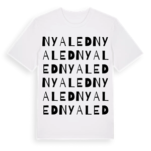 Nyaled ordlek t-shirt – ekologisk bomull t-shirt från Pinshirt