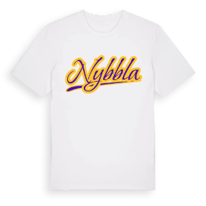 Nybbla baseball t-shirt – ekologisk bomull t-shirt från Pinshirt