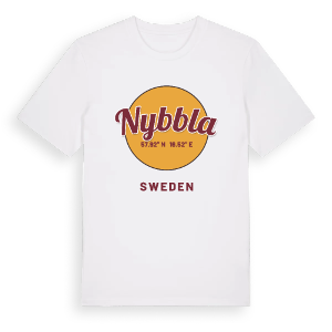 Nybbla cirkel t-shirt – ekologisk bomull t-shirt från Pinshirt