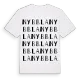 Nybbla ordlek t-shirt