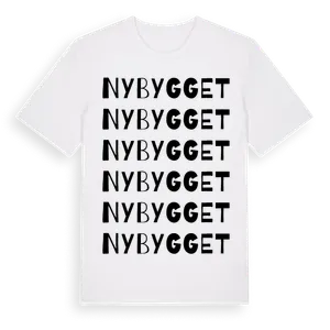 Nybygget ordlek t-shirt – ekologisk bomull t-shirt från Pinshirt