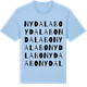 Blue Soul t-shirt med Nydalabo ordlek t-shirt