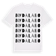 Nydalabo ordlek t-shirt