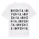 Nyemåla ordlek t-shirt