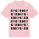 Pink Cotton t-shirt med Nygård ordlek t-shirt