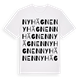 Nyhägnen ordlek t-shirt