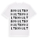 Nyhult ordlek t-shirt