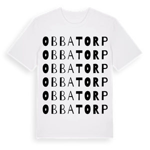 Obbatorp ordlek t-shirt – ekologisk bomull t-shirt från Pinshirt
