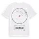 White t-shirt med Odensvi t-shirt
