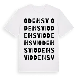 Odensvi ordlek t-shirt – ekologisk bomull t-shirt från Pinshirt