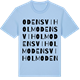 Blue Soul t-shirt med Odensviholm ordlek t-shirt