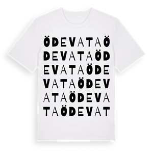 Ödevata ordlek t-shirt – ekologisk bomull t-shirt från Pinshirt