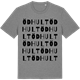 Mid Heather Gray t-shirt med Ödhult ordlek t-shirt