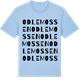 Blue Soul t-shirt med Odlemossen ordlek t-shirt