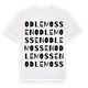Odlemossen ordlek t-shirt