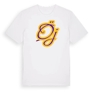 Öj baseball t-shirt – ekologisk bomull t-shirt från Pinshirt