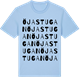 Blue Soul t-shirt med Öjastugan ordlek t-shirt