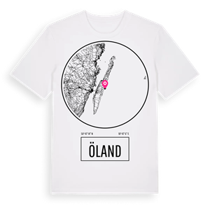 Öland t-shirt – ekologisk bomull t-shirt från Pinshirt