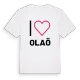 Jag älskar Olaö t-shirt stort tryck