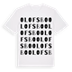 Olofsbo ordlek t-shirt