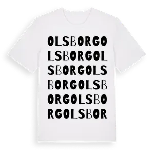 Olsborg ordlek t-shirt – ekologisk bomull t-shirt från Pinshirt