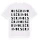 Olserum ordlek t-shirt