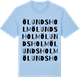 Blue Soul t-shirt med Ölundsholm ordlek t-shirt