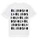 Ölundsholm ordlek t-shirt