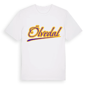 Ölvedal baseball t-shirt – ekologisk bomull t-shirt från Pinshirt