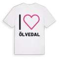 Jag älskar Ölvedal t-shirt stort tryck