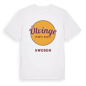 Ölvinge cirkel t-shirt – ekologisk bomull t-shirt från Pinshirt