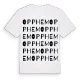 Opphem ordlek t-shirt