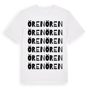 Ören ordlek t-shirt – ekologisk bomull t-shirt från Pinshirt