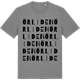 Mid Heather Gray t-shirt med Örliden ordlek t-shirt