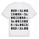 Ornaskogen ordlek t-shirt