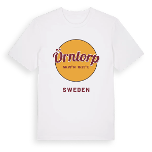 Örntorp cirkel t-shirt – ekologisk bomull t-shirt från Pinshirt