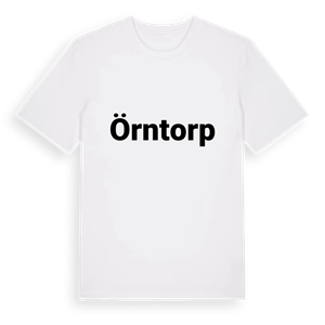Örntorp fetstil t-shirt – ekologisk bomull t-shirt från Pinshirt