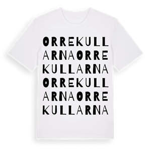 Orrekullarna ordlek t-shirt – ekologisk bomull t-shirt från Pinshirt