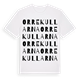 Orrekullarna ordlek t-shirt