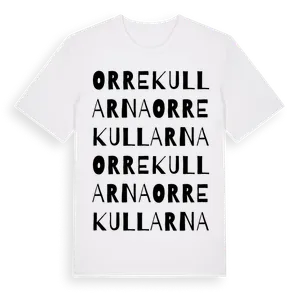 Orrekullarna ordlek t-shirt – ekologisk bomull t-shirt från Pinshirt