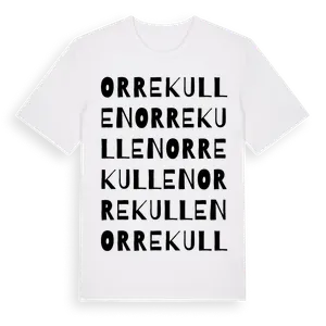 Orrekullen ordlek t-shirt – ekologisk bomull t-shirt från Pinshirt