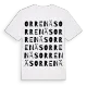 Orrenäs ordlek t-shirt