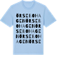 Blue Soul t-shirt med Örsebohagen ordlek t-shirt