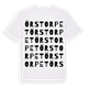 Örstorpet ordlek t-shirt